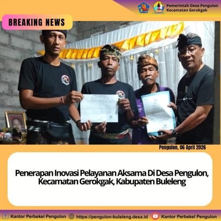 Penerapan Inovasi Pelayanan Aksama